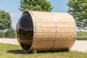 403563 Sauna Barrel Panorama 2400