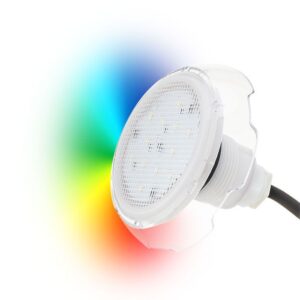 500866 MINI RGB LED REFLEKTOR  7 W, 12 V AC, 20 V DC, muški navoj 1 1/2"
