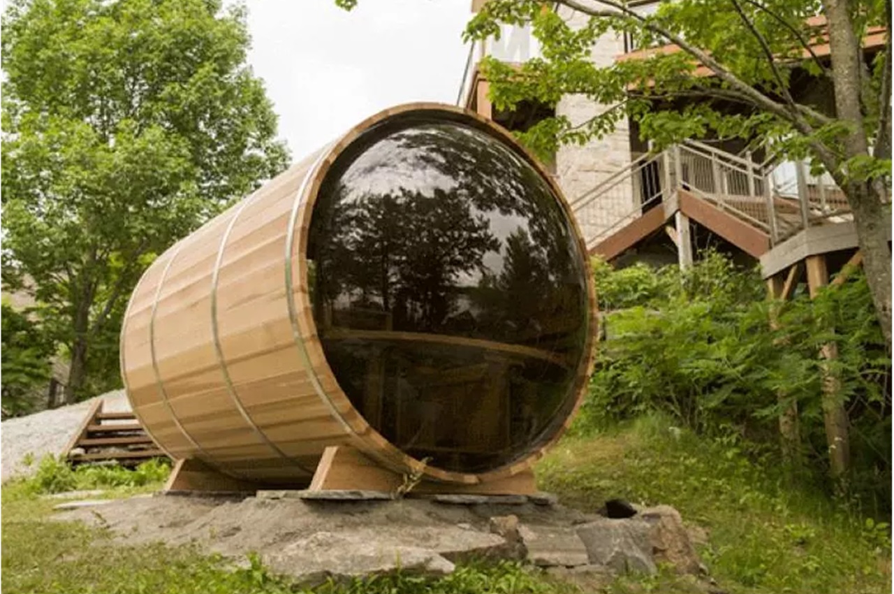 403563 Sauna Barrel Panorama 2400