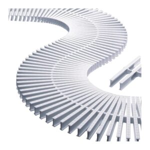 11107 Kanalska rešetka modularna 22 x 195 mm