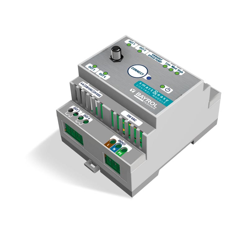 191080 KONTROLNI MODUL ZA ELEKTROLIZE AS5 I AS7 4xREL 1xVARIABLE SPEED BAYROL