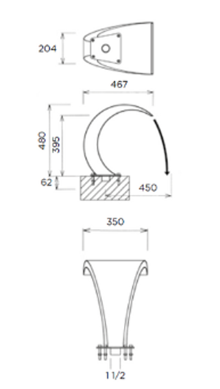 87185044 Slap FLEXINOX Bali Mini INOX 316