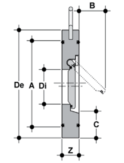 CROV075E Preklopni ventil D75