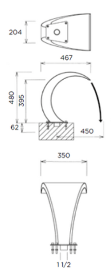 87187003 Slap FLEXINOX Bali Mini Nero