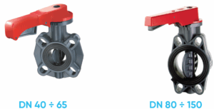 1V80063000W Leptir ventil D63