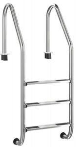 05477 Ljestve STANDARD LUXE s 3 gazišta AISI-316