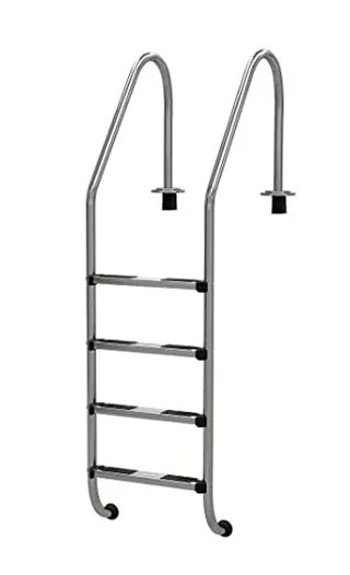 05478 Ljestve STANDARD LUXE s 4 gazišta AISI-316