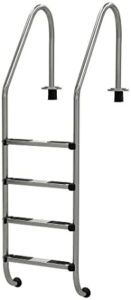 05490 Ljestve STANDARD s 4 gazišta AISI-304